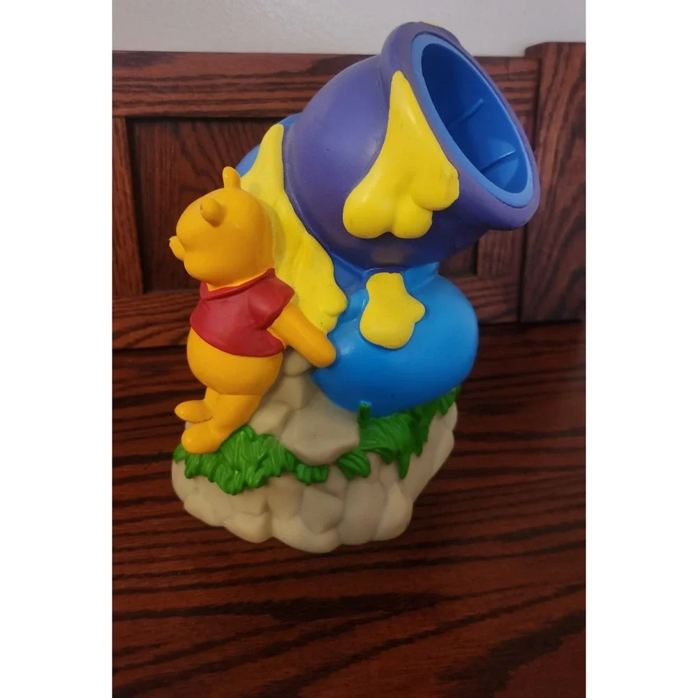 Vintage Winnie The Pooh And Tigger Cup Dispenser Disney Dixie Winnie‎ Decor Bath